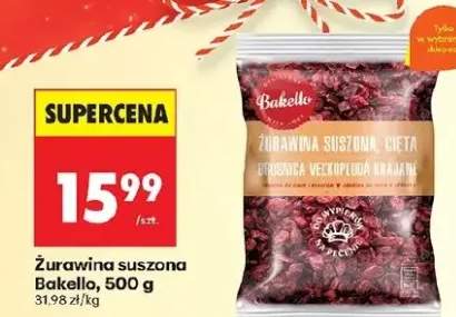 żurawina suszona