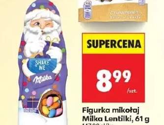 mikołaj z czekolady