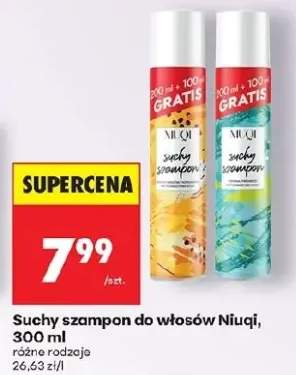 suchy szampon