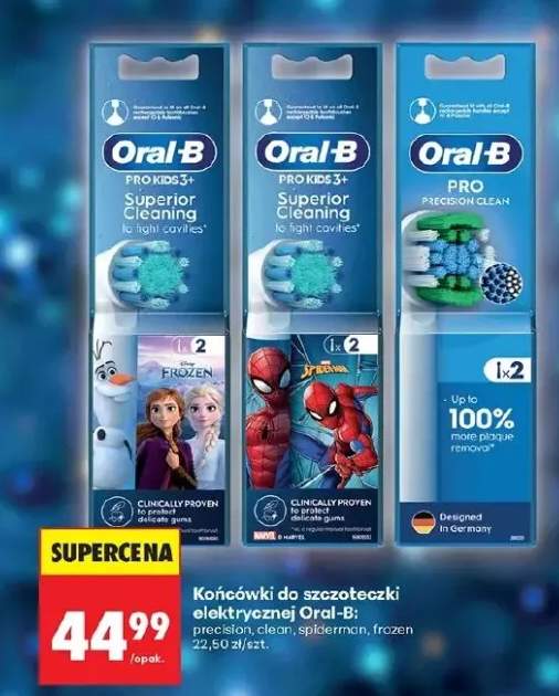 końcówka do szczoteczki elektrycznej