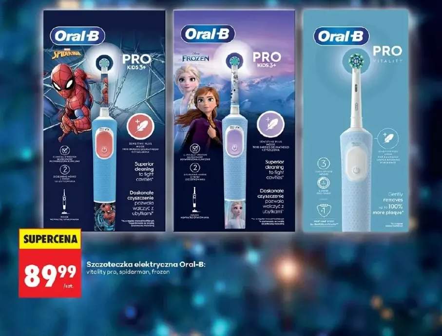 szczoteczka elektryczna dla dzieci