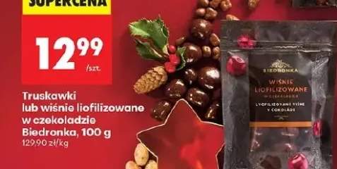 wiśnie liofilizowane