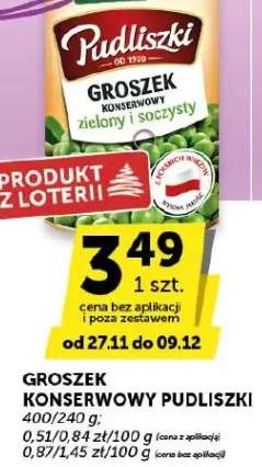 groszek konserwowy