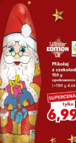 mikołaj z czekolady