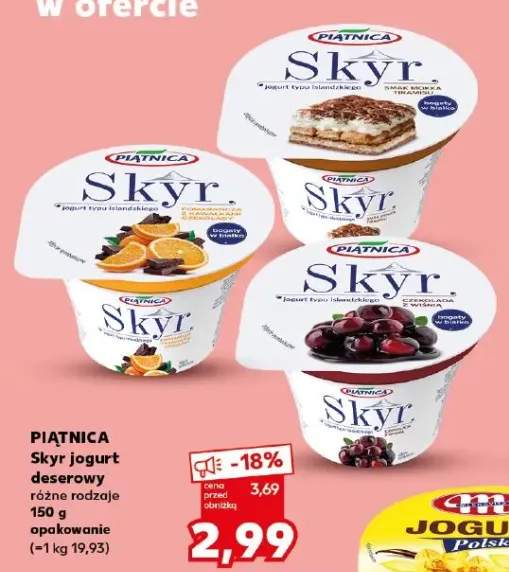 Skyr jogurt islandzki