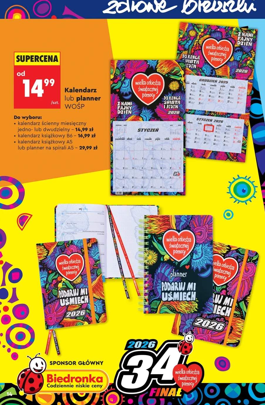 kalendarz książkowy