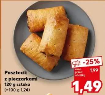 pasztecik z pieczarkami