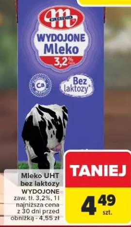 mleko bez laktozy