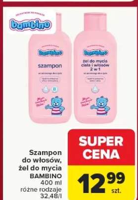 szampon i żel do kąpieli