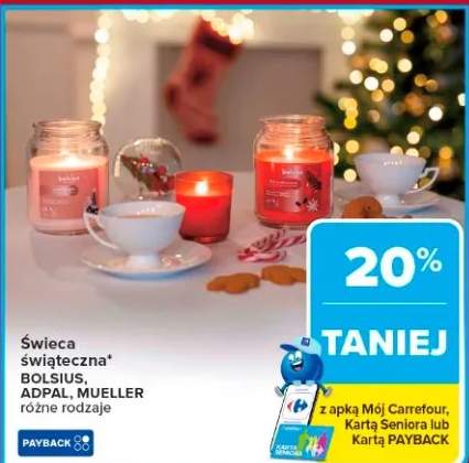 świeczki świąteczne