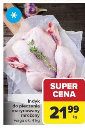 indyk mrożony