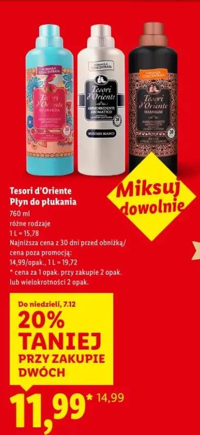 płyn do płukania tkanin