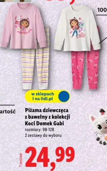 piżama dziewczęca