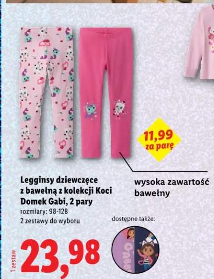 legginsy dziewczęce