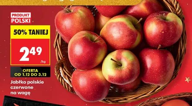 jabłka czerwone