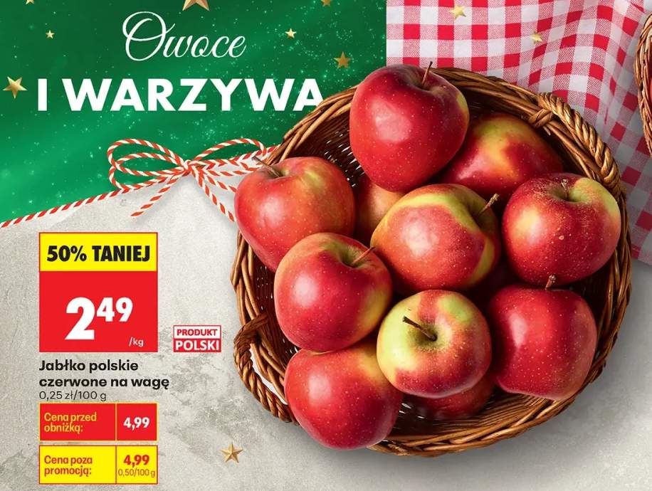 jabłka czerwone