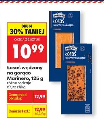 łosoś wędzony na gorąco