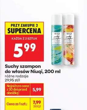 suchy szampon