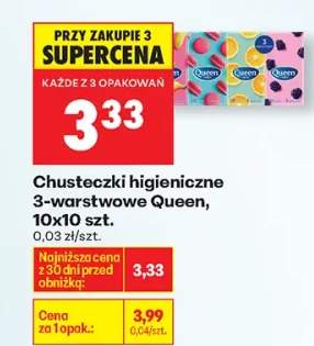 chusteczki higieniczne