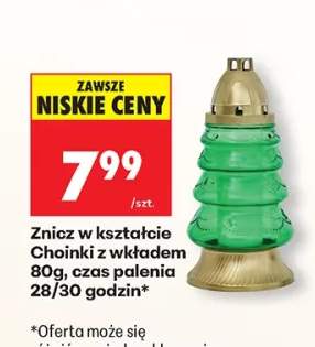 wkład do znicza