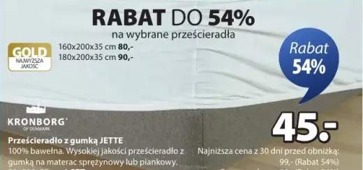 prześcieradło z gumką