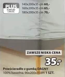 prześcieradło z gumką