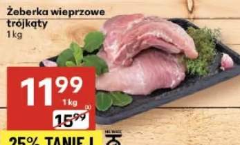żeberka wieprzowe