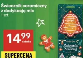 świecznik ceramiczny