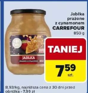 jabłka prażone