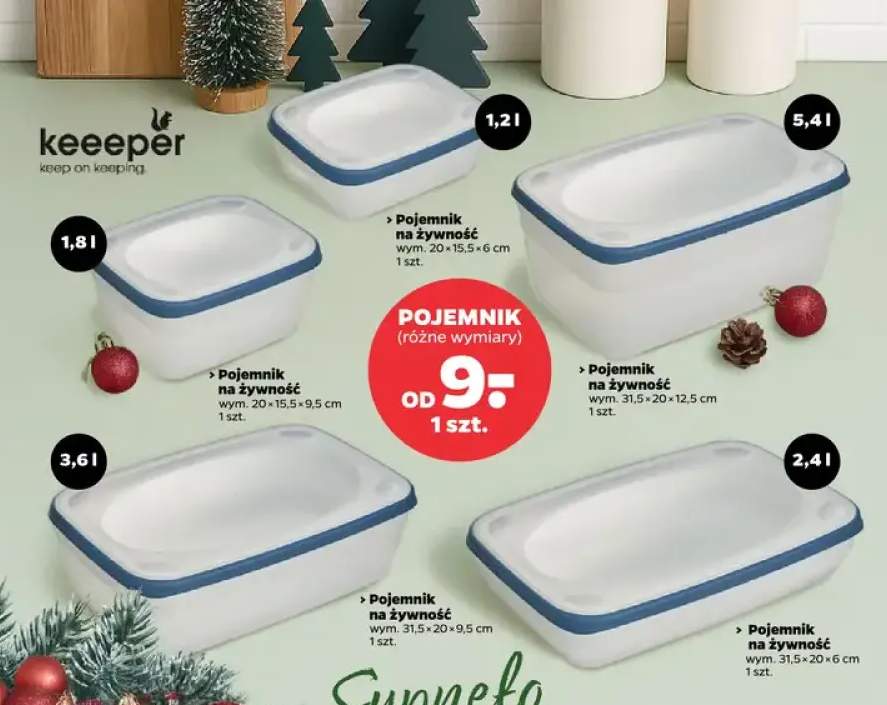 pojemniki do żywności