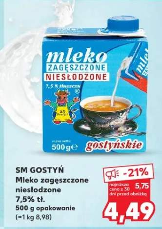 mleko zagęszczone