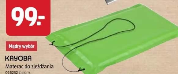 materac do zjeżdżania