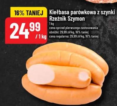 kiełbasa parówkowa