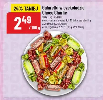 galaretki w czekoladzie