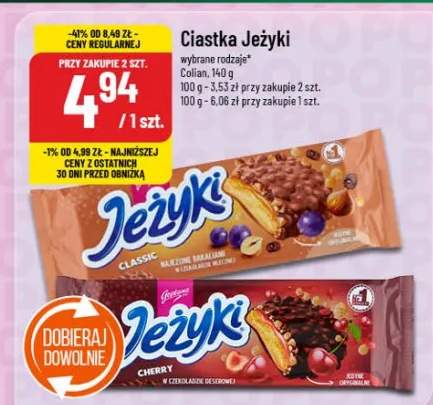 ciastka Jeżyki