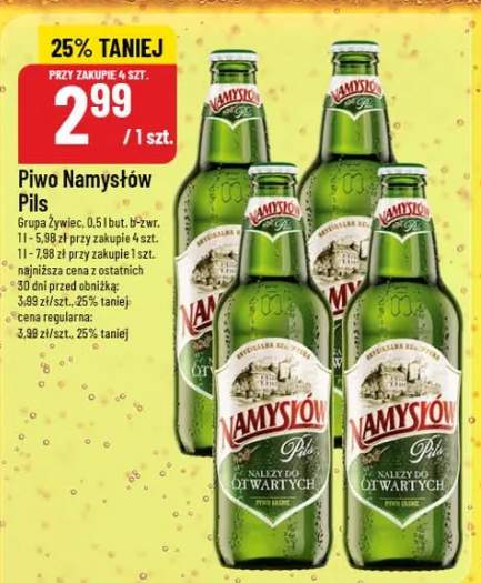 piwo Namysłów