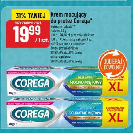 Krem mocujący protezę