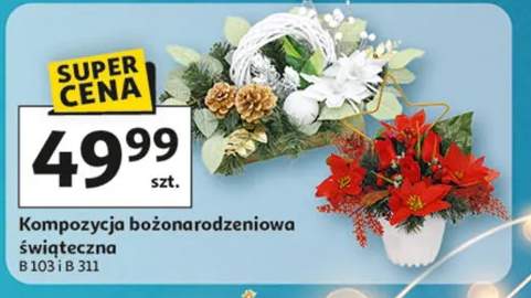 kompozycja bożonarodzeniowa