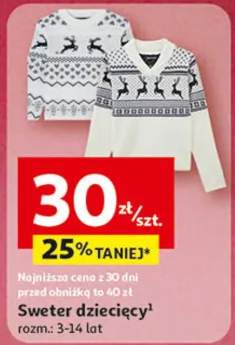 sweter dziecięcy