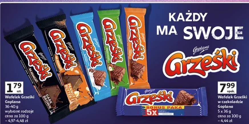 wafelki w czekoladzie