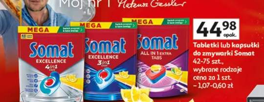 kapsułki do zmywarki