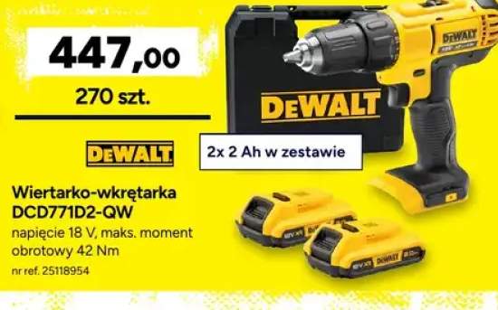 wiertarko-wkrętarka akumulatorowa