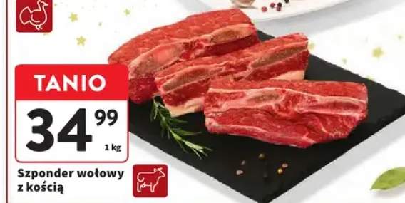 szponder wołowy z kością