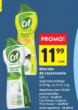 mleczko do czyszczenia