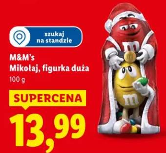 mikołaj z czekolady