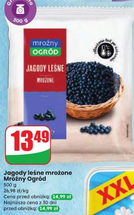 jagody mrożone