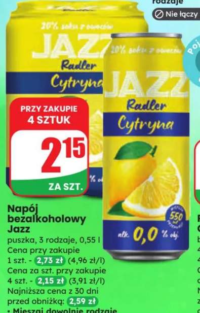 napój bezalkoholowy