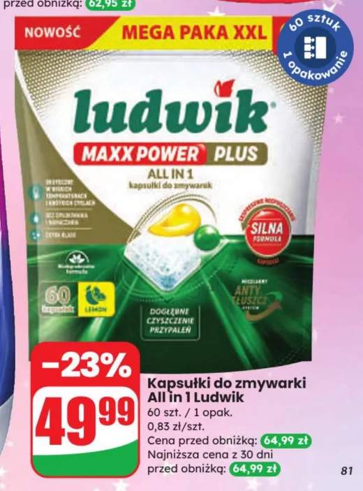 kapsułki do zmywarki