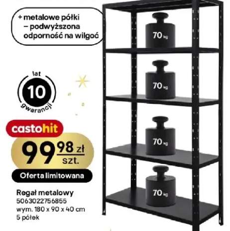 regał metalowy