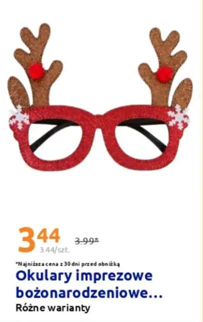 okulary imprezowe